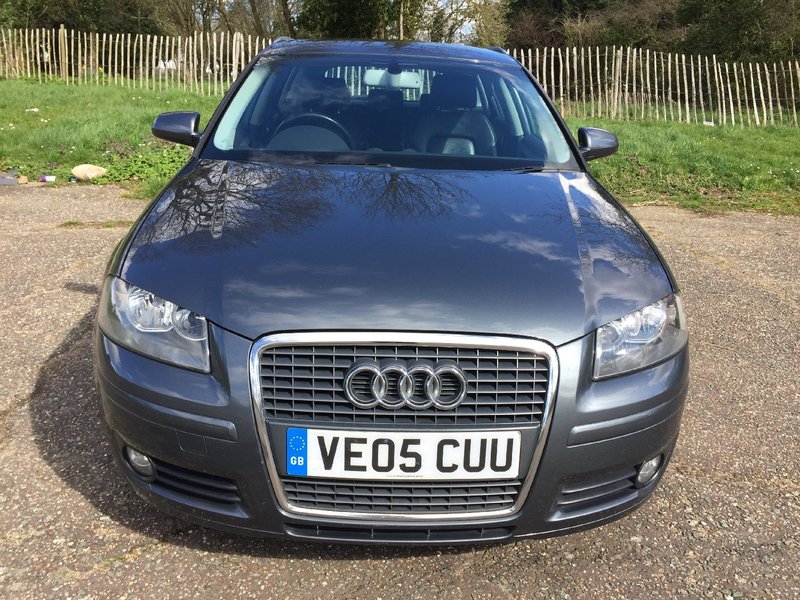 View AUDI A3 Sportback 2.0 TDi 140 Sport 5 Door Full Black Leather Interior