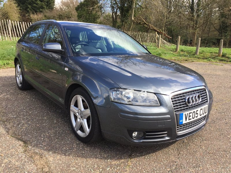 View AUDI A3 Sportback 2.0 TDi 140 Sport 5 Door Full Black Leather Interior