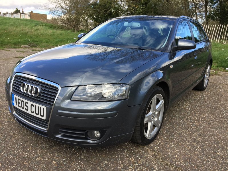 View AUDI A3 Sportback 2.0 TDi 140 Sport 5 Door Full Black Leather Interior