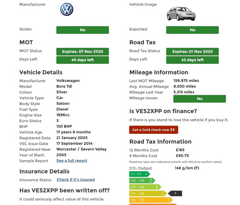 VOLKSWAGEN BORA